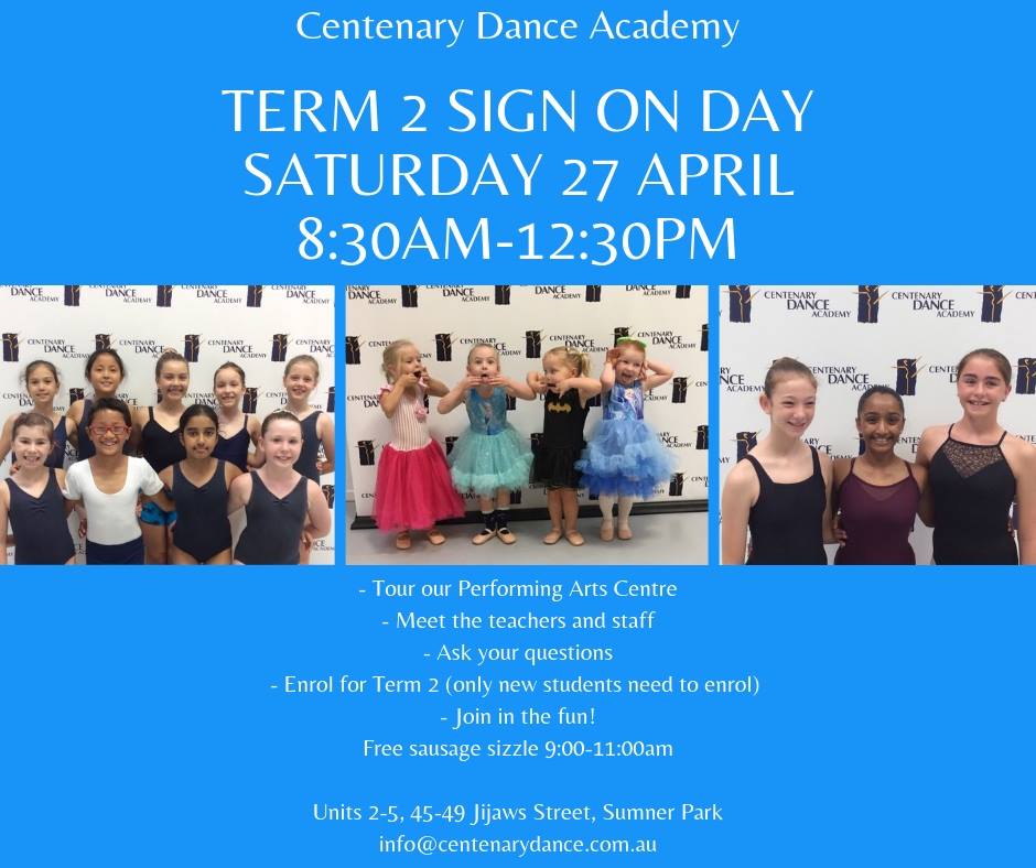 Term 2 Sign On Day